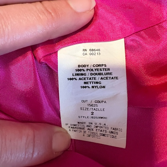 ABS Evening Cocktail Homecoming Event Dress Size 2 - Picture 6 of 7